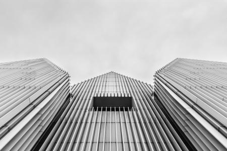 Low Angle View of High Rise Building