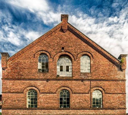 Low Angle View of Historic Building Against Sky