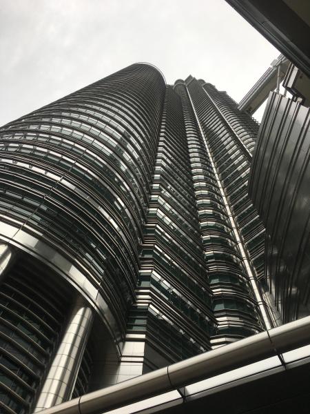 Low Angle View of Office Building Against Sky