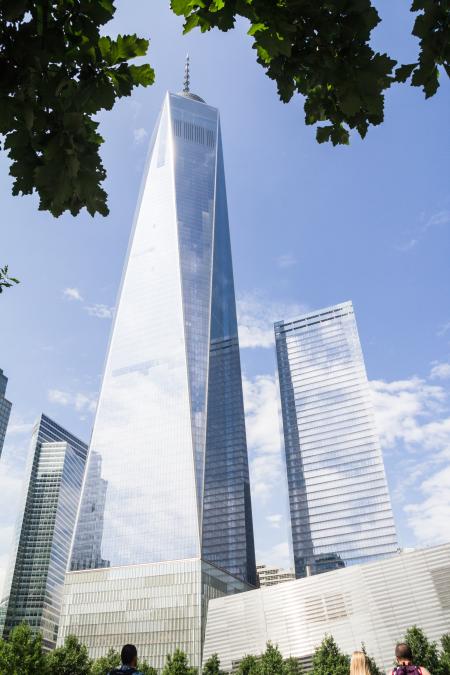 Low Angle View of Skyscrapers Against Sky