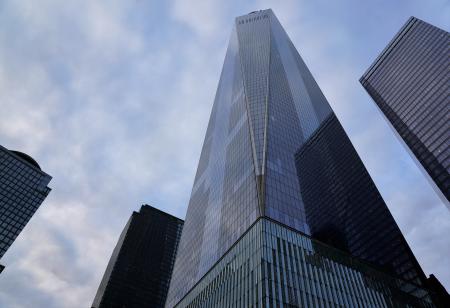 Low Angle View of Skyscrapers Against Sky