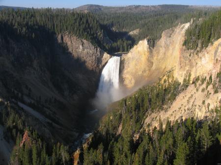 Lower Falls of the Yellowstone River, Yellowstone National Park, Wyoming