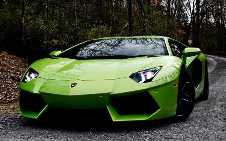 Luxury Green Car