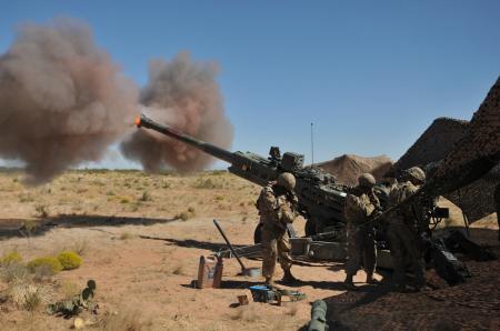 M777 Howitzer Artillery Piece