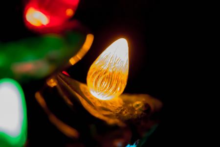 Macro-photo of Light Bulb