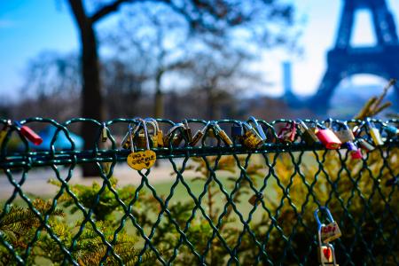 Macro Photography of Love Keys