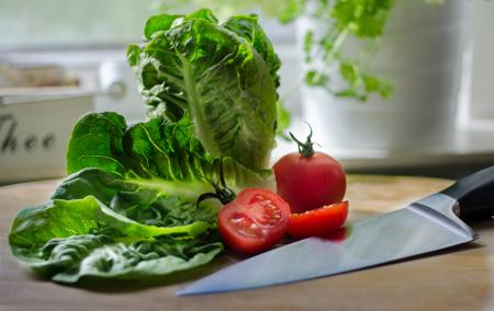 Making Veg Salad