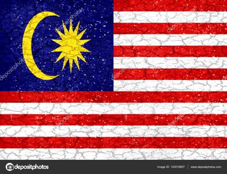 Malaysia Grunge Flag