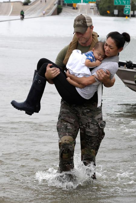 Man Carrying Woman