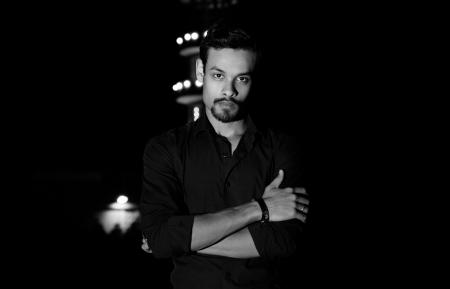 Man in Black Suit Photo