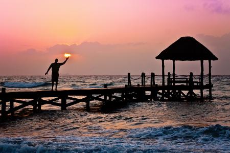 Man on the Dock