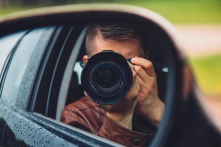 Man Taking Mirror Shot