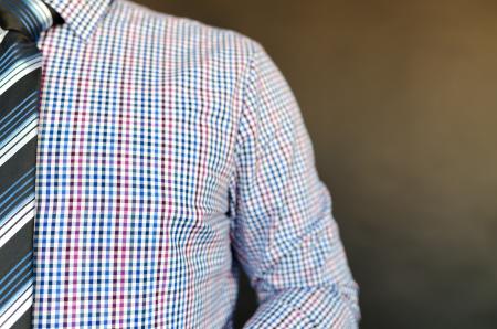 Man Wearing Multicolored Shirt