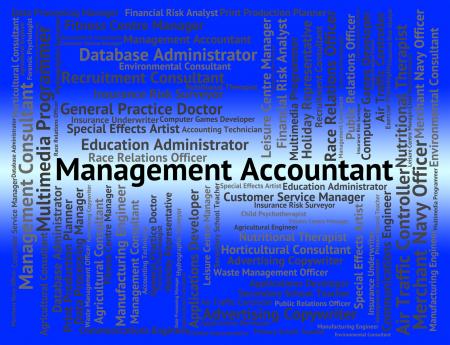 Management Accountant Indicates Balancing The Books And Accounta