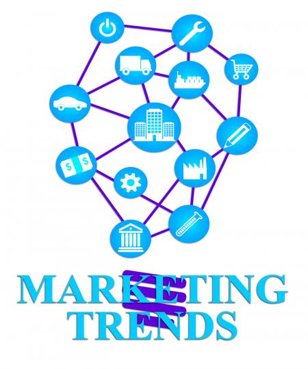 Marketing Trends Shows E-Marketing E-Commerce And Seo