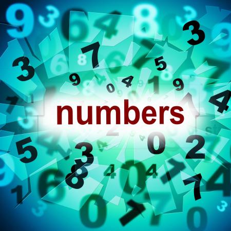 Mathematics Counting Shows One Two Three And Learn