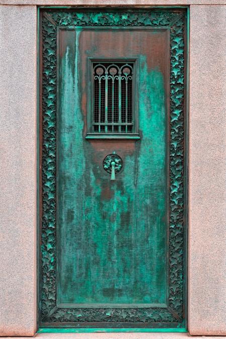 Mausoleum Door - HDR