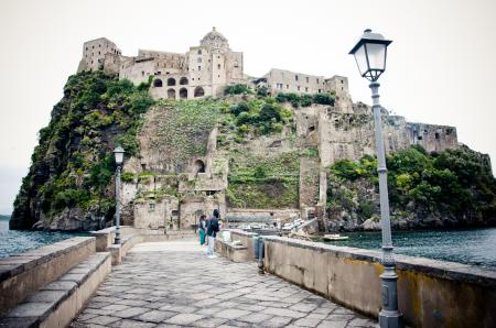 medieval Aragonese castle, Ischia