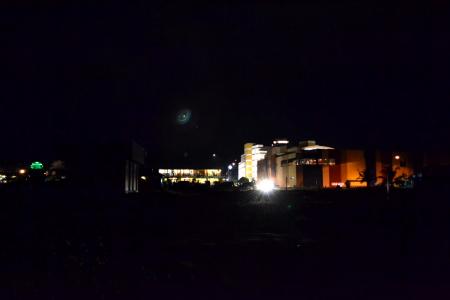 Megamas Complex Area at Night