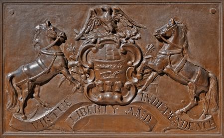 Memorial Plaque - Pennsylvania Coat of Arms