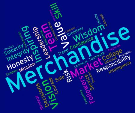 Merchantise Words Indicates Sale Produce And Products