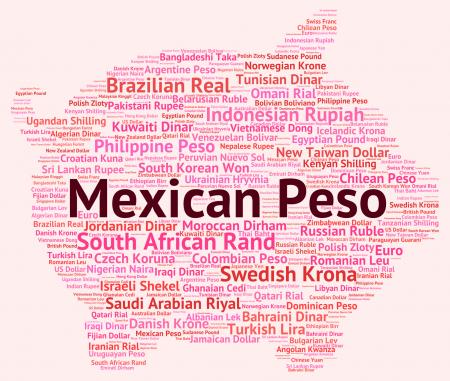 Mexican Peso Represents Foreign Exchange And Broker