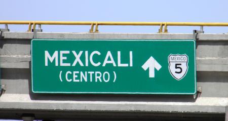Mexican welcome sign