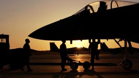 Military Aircraft Silhouette