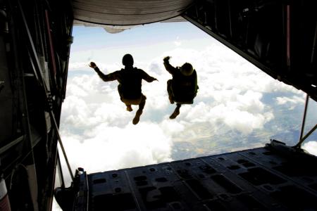 Military Skydivers