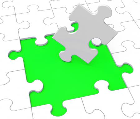 Missing Puzzle Pieces Shows Problems