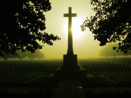 Misty Dawn On The Somme