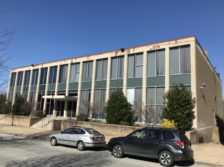 Modernist office building, 1505 Eutaw Place, Baltimore, MD 21217