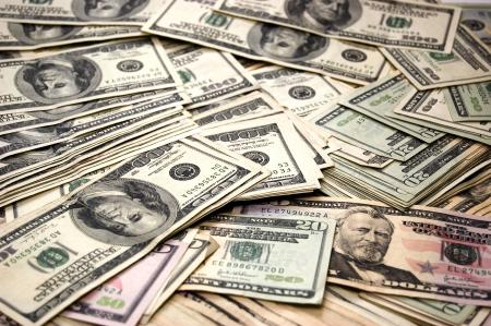 Money - Pile of Dollar Bills