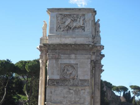 Monument of emperor Constantin, Rome