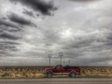 Moody Skies Over Navajo Land