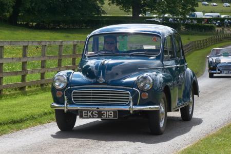 Morris Minor 1000 4 door, Austin Healy 'bugeye' Sprite Mk I