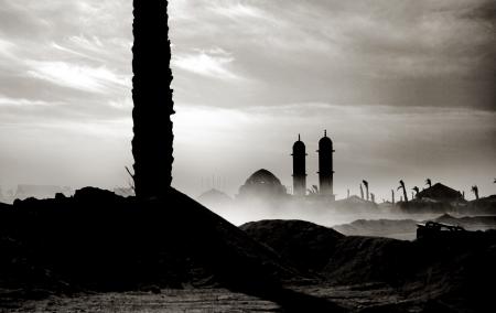 Mosque landscape in Egypt