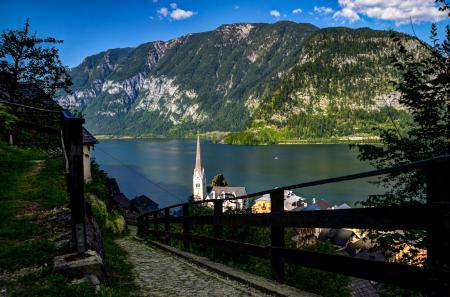 Mountain and Body of Water