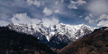 Mountain during Winter