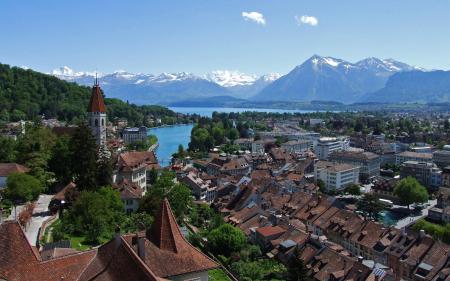 Mountainous Town