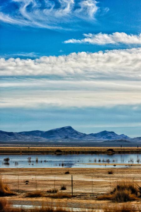 Mountains and Field at Daytime
