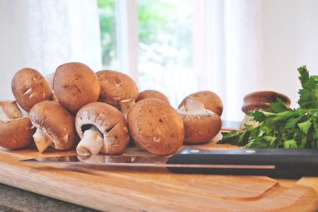 Mushrooms in the Kitchen