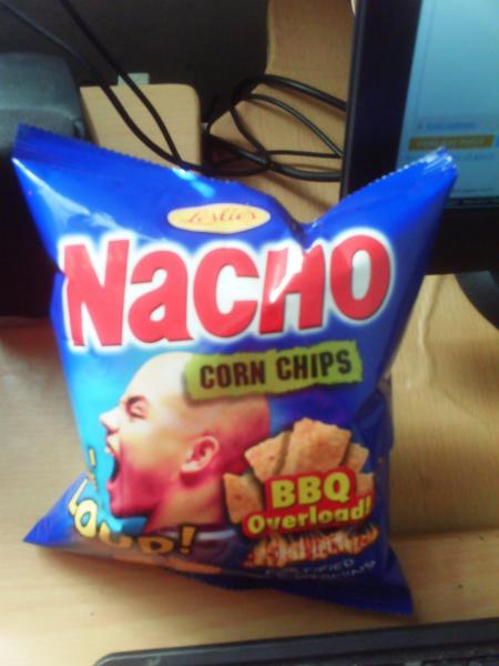 Nachos chips junkfood