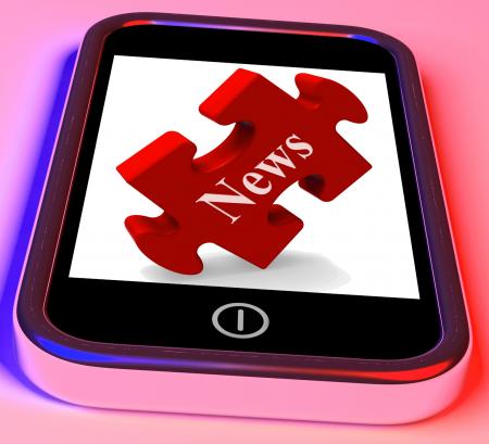 News Smartphone Shows Read Or Watch Latest Updates On Web