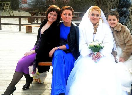 Nice Family with Bride