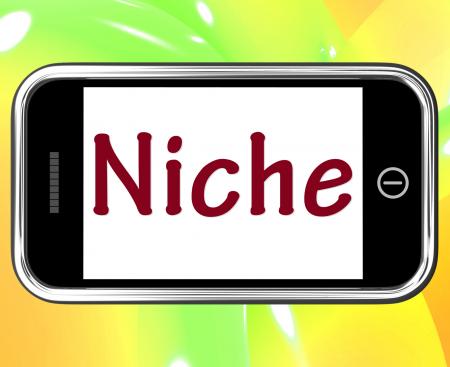 Niche Smartphone Shows Web Opening Or Specialty