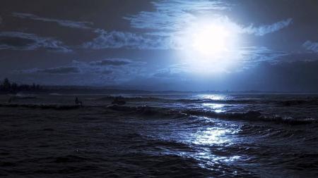 Night and sea