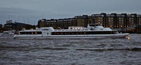 Night life on the River Thames