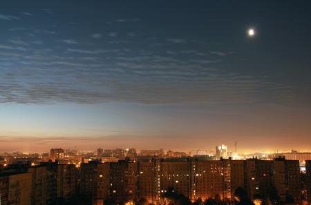 Night over Saint Petersburg