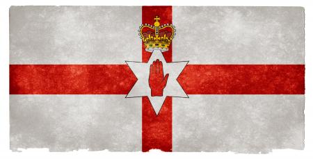 Northern Ireland Grunge Flag